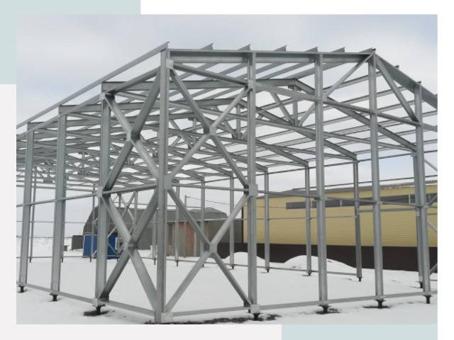 Каркасные ангары в Биробиджане