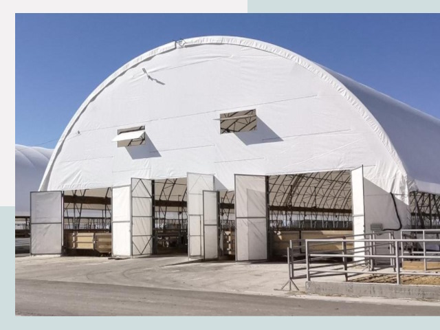 Тентовые ангары по цене 608 руб. в Биробиджан