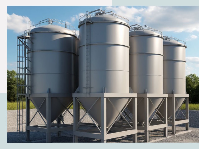 Металлические силосы от СтальСтрой-Брб по цене 608 руб.