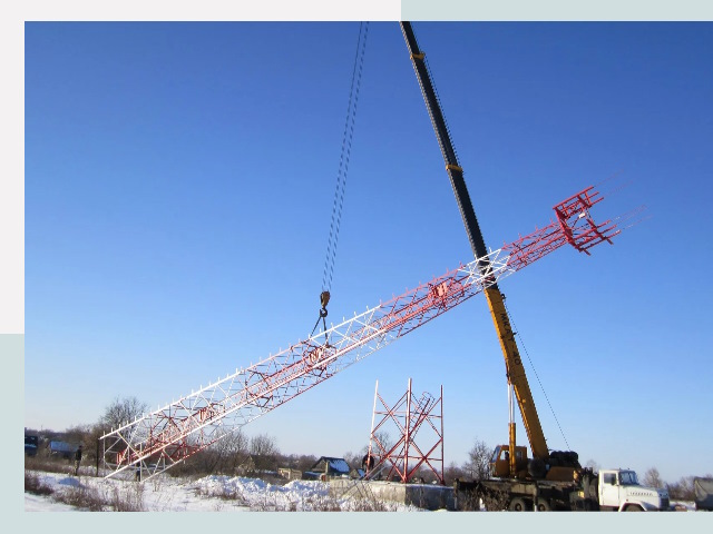 Строительство башен связи в Биробиджане от 608 руб.