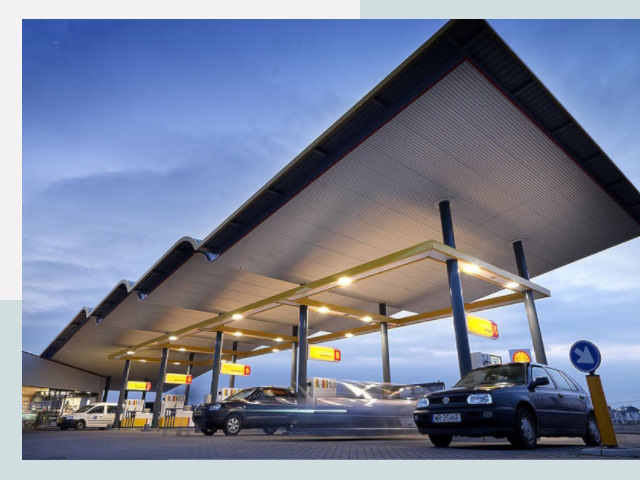 Навесы для АЗС в Биробиджан от 608 руб. - Защита и комфорт