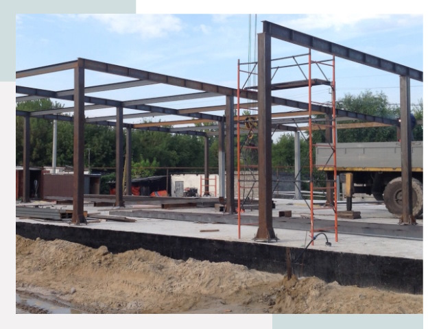 Фундамент для ангаров в Биробиджане