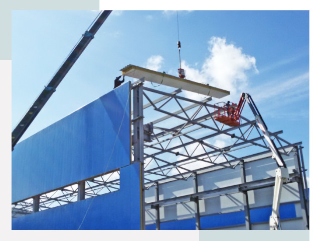 Монтаж сэндвич-панелей в Биробиджане