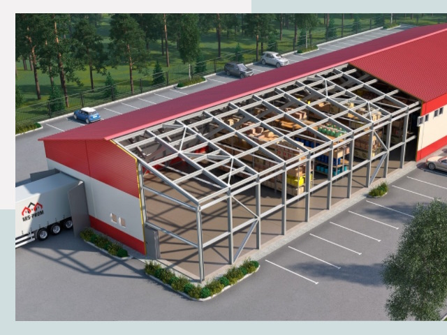 Проектирование ангаров в Биробиджане от 608 руб.